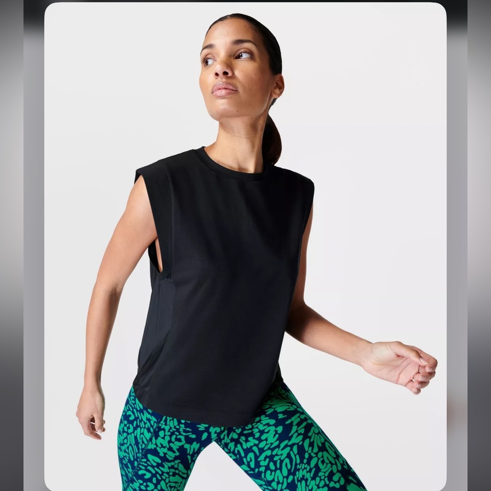 NWT Sweaty Betty Breathe Easy Boxy T-Shirt